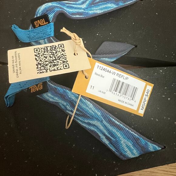 Teva Reflip Thong Flip Flops Sandals Women size 11 - Picture 7 of 7